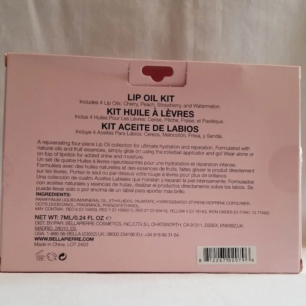 Bella Pierre Cosmetics - Lip Oil Kit
